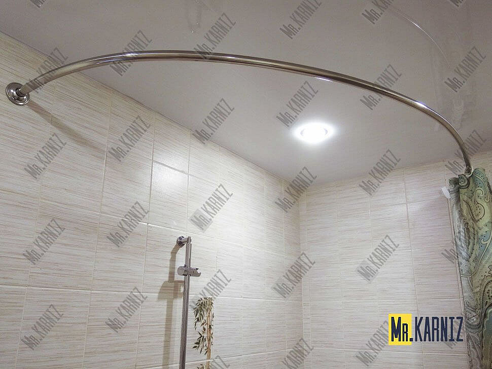 Карниз для ванны Bas Малага 150х90 Усиленный 25 мм MrKARNIZ фото 13