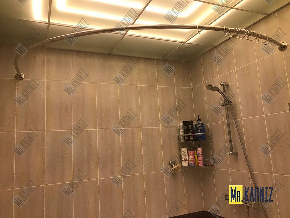 Карниз для ванны 1 MarKa Love 185х135 Усиленный 25 мм MrKARNIZ фото 7