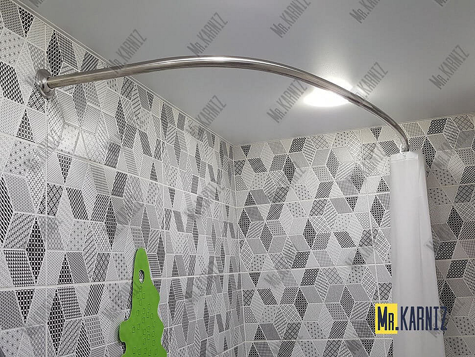 Карниз для ванны 1 MarKa Love 185х135 Усиленный 25 мм MrKARNIZ фото 11