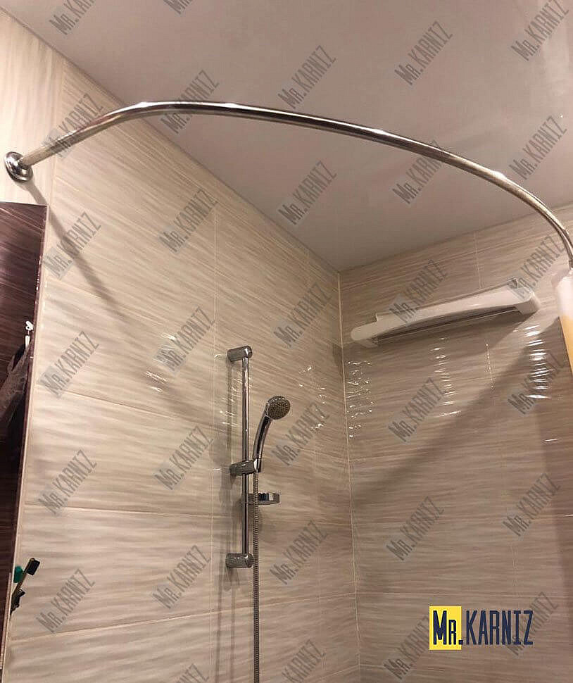 Карниз для ванны 1 MarKa Love 185х135 Усиленный 25 мм MrKARNIZ фото 12