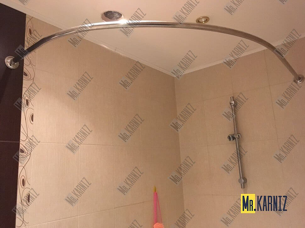 Карниз для ванны Aquanet Graciosa 150х90 Усиленный 25 мм MrKARNIZ фото 9