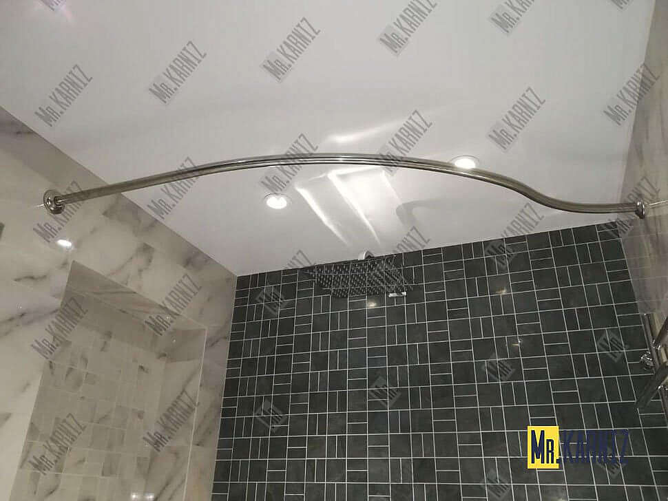 Карниз для ванны Alex Baitler Orta Передний борт 150х90 Усиленный 25 мм MrKARNIZ фото 2