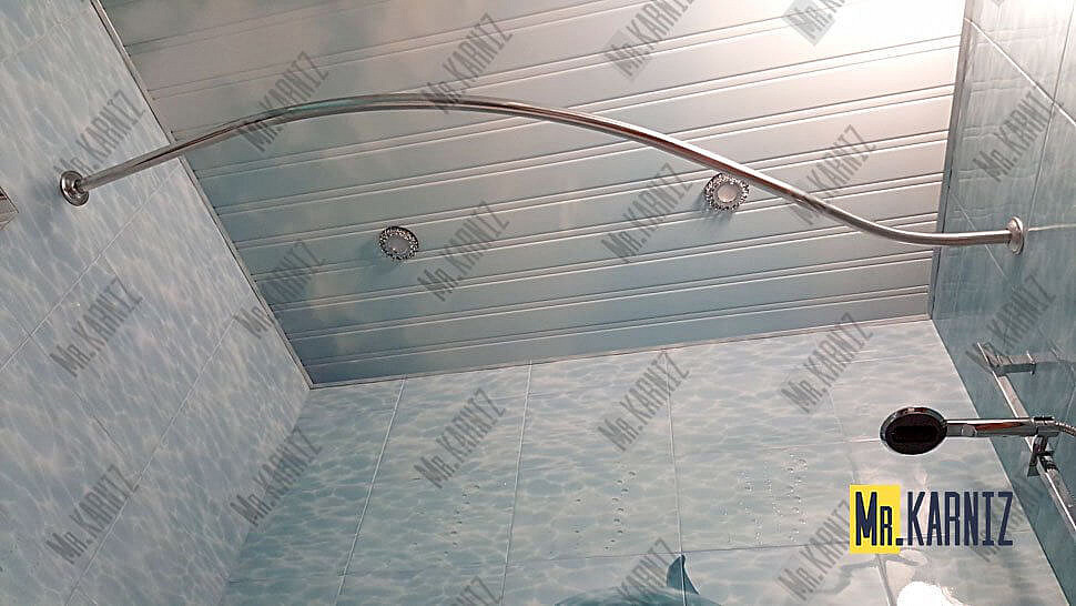 Карниз для ванны Alex Baitler Orta Передний борт 150х90 Усиленный 25 мм MrKARNIZ фото 3