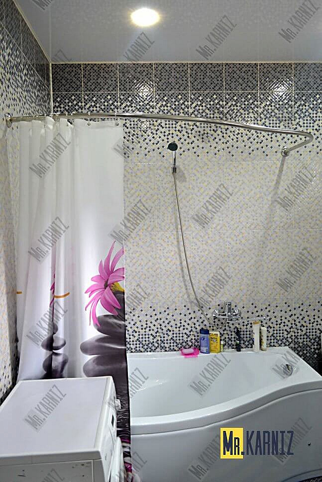 Карниз для ванны Am.Pm Inspire 160х100 Усиленный 25 мм MrKARNIZ фото 15
