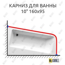 Карниз для ванны Ravak 10 160х95 Усиленный 20 мм MrKARNIZ