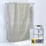 Штора для ванной Жаккард Radial Line фото 1